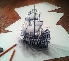 Cum de a învăța cum să atragă 3D desene pe hârtie de a face desene 3D-creion pe hârtie pas cu pas