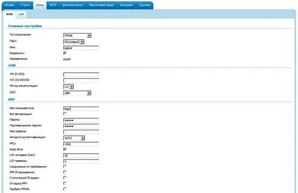 Cum se configurează modemul adsl