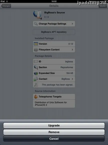 Cum să utilizați Cydia, totul despre iPad (iPad) Cum să utilizați Cydia, totul despre iPad