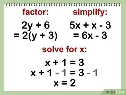 Cum să înțelegem algebra