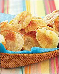 Cum de a găti chips-uri de casă