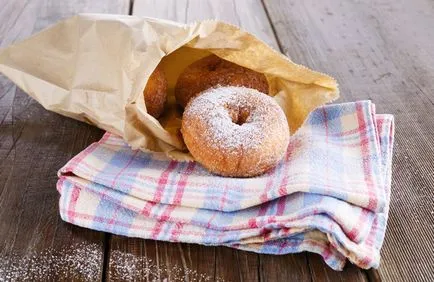 Cum de a găti gogoși delicioase la domiciliu - reteta de gătit cu pas cu pas de fotografii de pe