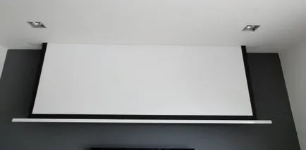 Cum de a face un ecran pentru proiector cu mâinile (ecran) Cum de a face un ecran pentru proiector cu mâinile