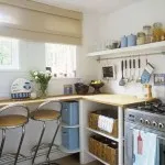 Cum sa faci o mică bucătărie funcțională, confortabil și elegant, în același timp,