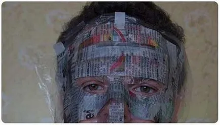 Cum sa faci o masca din papier mache cu mâinile lor, clasa de master (masca) Cum sa faci o masca din papier mache cu mâinile lor, clasa de master