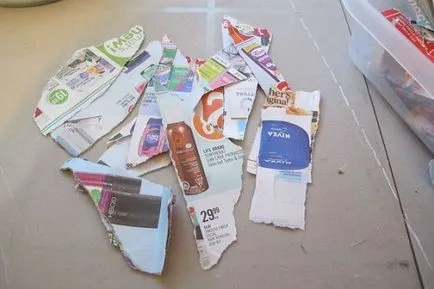 Cum sa faci o masca din papier-mache (foto)