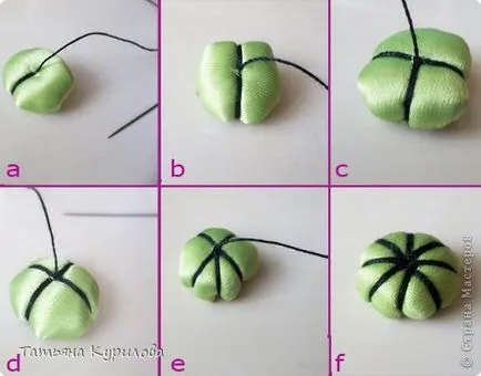 Cum sa faci Maki de panglici de satin (de la panglici de satin) Cum de a face Maki de panglici de satin