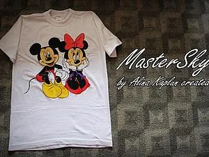 Cum sa faci un desen pe tricou culorile de pe textile - Masters Fair - manual, lucrate manual