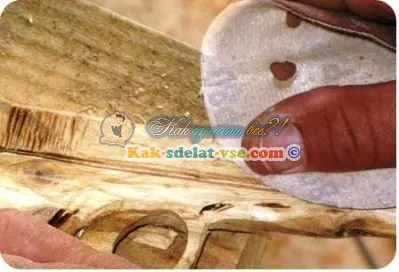 Cum sa faci o arma de pas cu pas instrucțiunile copac (pistol) Cum sa faci o arma de pas copac cu ghid pas