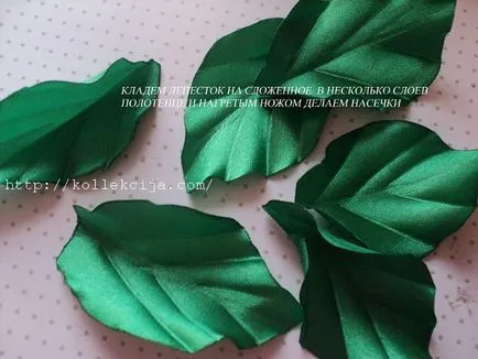 Cum sa faci o organza trandafir, cu propriile sale mâini - Magazine Online