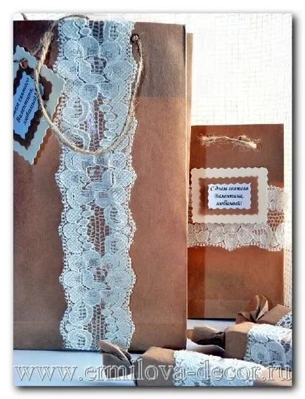 Cum sa faci un pachet de hârtie cu propriile mâini