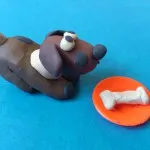 Ca o vaca orb din plastilină