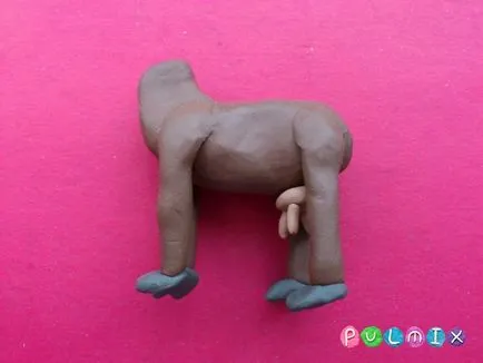 Ca etape plastilină de vaca orb