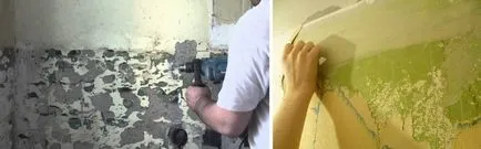 Cum de a elimina vopseaua de pe pereți în bucătărie pentru a curăța mâinile lor, de instruire video de