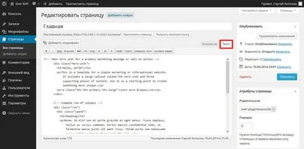 Cum de a crea o temă (șablon) WordPress de la zero, biți blog