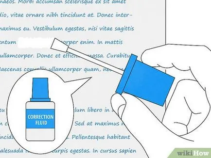 Cum de a șterge cerneala din hârtie