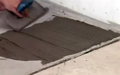 Cum de a pune o țiglă pe podea în baie cu mâinile lor (reparații) Cum de a pune o țiglă pe podea în baie cu mâinile lor