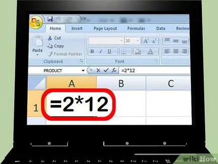 Cum de a se multiplica în Excel
