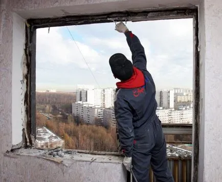 Cum se instalează ușa walkthrough balcon