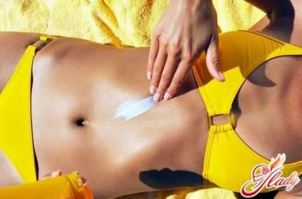 Cum de a alege o crema pentru bronzare face plajă chiar la orice goluri de timp (selectați) Cum de a alege o crema pentru dreptul de bronzare orice sta la soare timp de goluri