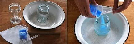 Cum să crească un cristal de sare și apă în etapa de origine cu instrucțiuni pas cu imagini și video