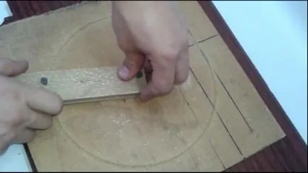 Cum să taie un cerc din placaj fără scule, DIY