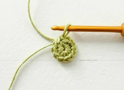 Cum să Knit amigurumi master-class inel în croșetat cu fotografii și video (cârlig) Cum de a lega un atelier de croșetat amigurumi inel de tricotat cu fotografii și video