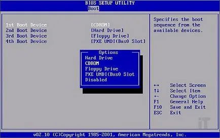 Cum de a intra în meniul de boot de pe computer
