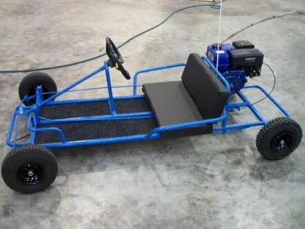 Karting cu mâinile lor descriere detaliată (a vehiculului) Karting cu mâinile lor descriere detaliată