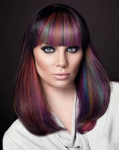 Colorat pe întuneric de păr 21 fotografie (nuante mai deschise) Colorat pe întuneric de păr 21 fotografie