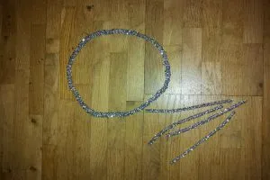 costum de înger cu propriile lor mâini