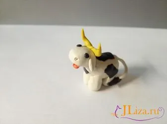 Vaca din plastilină