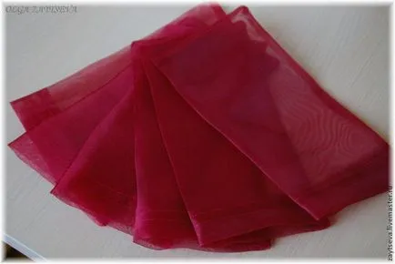 Frumos ambalaje - pungi de organza! Cum să coase o mulțime dintr-o dată - artizani echitabil - manual,