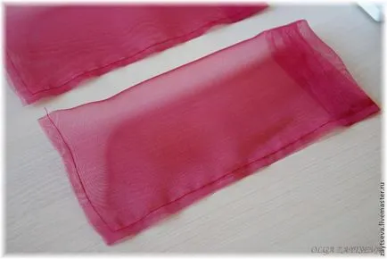 Frumos ambalaje - pungi de organza! Cum să coase o mulțime dintr-o dată - artizani echitabil - manual,