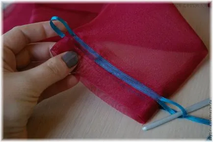 Frumos ambalaje - pungi de organza! Cum să coase o mulțime dintr-o dată - artizani echitabil - manual,