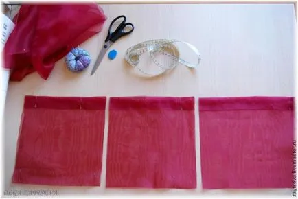 Frumos ambalaje - pungi de organza! Cum să coase o mulțime dintr-o dată - artizani echitabil - manual,