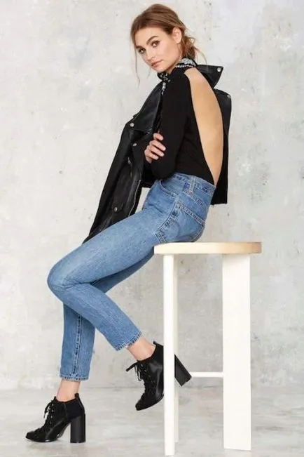 Jachete de piele pentru femei (109 poze) femei la modă și elegant