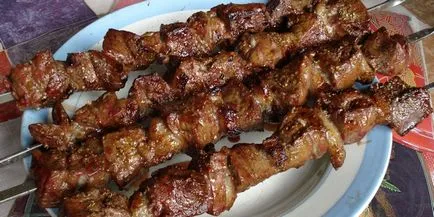 kebab de pui pe frigarui în cuptor - rețete de gătit și marinate secrete din carne de pui suculent () kebab de pui pe frigarui în cuptor - retete pentru marinate și carne secrete suculent