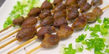 kebab de pui pe frigarui în cuptor - rețete de gătit și marinate secrete din carne de pui suculent () kebab de pui pe frigarui în cuptor - retete pentru marinate și carne secrete suculent