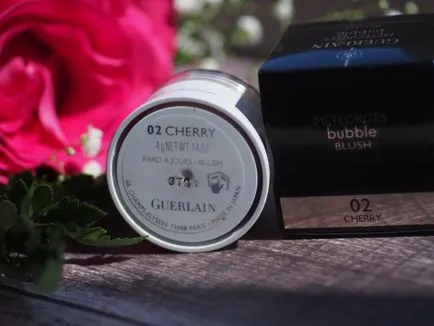 Cream Blush meteoriți GUERLAIN bule fard de obraz 02 cireșe - Elena Cemezov (meteoriți) Cream Blush meteoriți GUERLAIN bule fard de obraz 02 cireșe - Elena Cemezov
