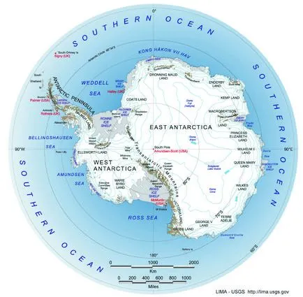 Cine a descoperit Antarctica