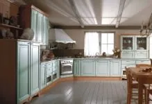 Bucătărie cu fereastra de colț, fotografii de design cu două ferestre, de design, de mijloc, ferestre mari, din plastic