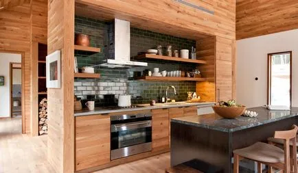 Bucataria din casa de țară - Design (59 imagini) cu mâinile, sala de mese de interior, manual, fotografice și (acasă) Bucataria din casa țară - proiectare (59 imagini) cu mâinile, sala de mese interior, manual, fotografice și