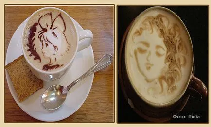 Latte arta cum să facă desene pe cafea la domiciliu, yacenka (desene) Latte arta cum să facă desene pe cafea la domiciliu, yacenka