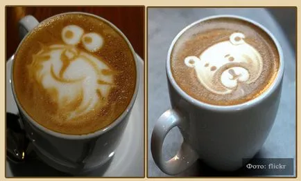 Latte arta cum să facă desene pe cafea la domiciliu, yacenka (latte) Latte arta cum să facă desene pe cafea la domiciliu, yacenka