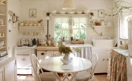 Bucataria din casa de țară - Design (59 imagini) cu mâinile, sala de mese de interior, manual, fotografice și (țară) Bucataria din casa țară - proiectare (59 imagini) cu mâinile, sala de mese interior, manual, fotografice și