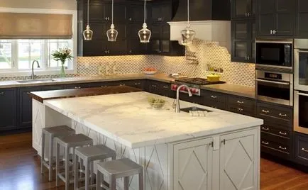 Bucataria din casa de țară - Design (59 imagini) cu mâinile, sala de mese de interior, manual, fotografice și (țară) Bucataria din casa țară - proiectare (59 imagini) cu mâinile, sala de mese interior, manual, fotografice și