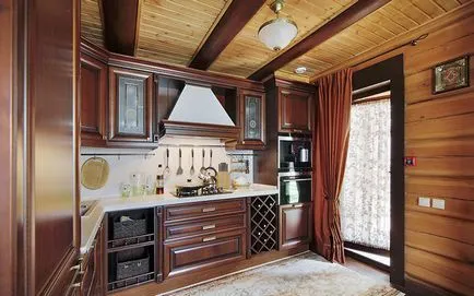 Bucataria din casa de țară - Design (59 imagini) cu mâinile, sala de mese de interior, manual, fotografice și (proiectare) Bucataria din casa țară - proiectare (59 imagini) cu mâinile, sala de mese interior, manual, fotografice și