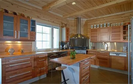 Bucataria din casa țară - proiectare (59 imagini) cu mâinile, sala de mese interior, manual, fotografice și (mâinile) Bucataria din casa țară - proiectare (59 imagini) cu mâinile, sala de mese interior, manual, fotografice și