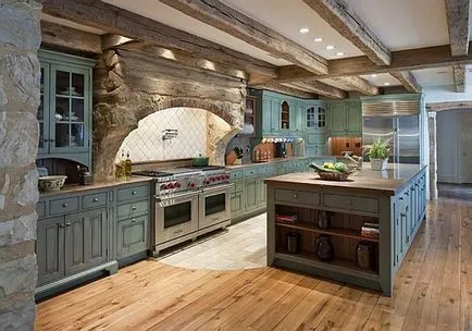 Bucataria din casa țară - proiectare (59 imagini) cu mâinile, sala de mese interior, manual, fotografice și (mâinile) Bucataria din casa țară - proiectare (59 imagini) cu mâinile, sala de mese interior, manual, fotografice și